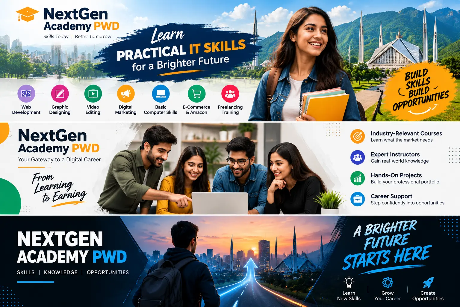 NextGen Academy PWD Islamabad: Learn IT Skills, Digital Marketing, and Freelancing